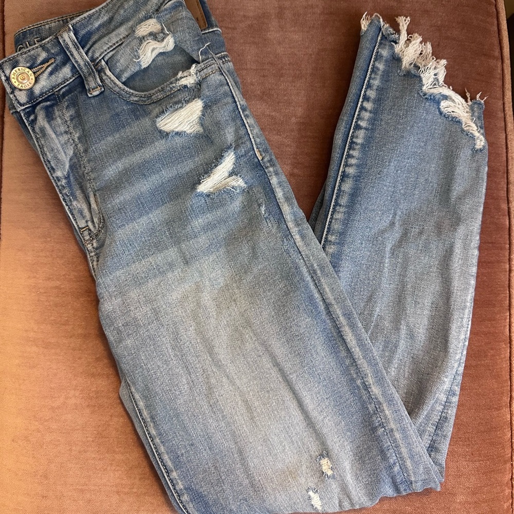 American Eagle Skinny Jeans Light Wash